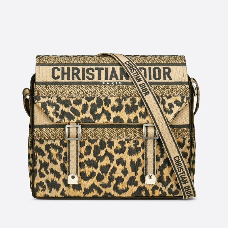Diorcamp Messenger In Mizza Motif Canvas Beige GoAnywhere 5358