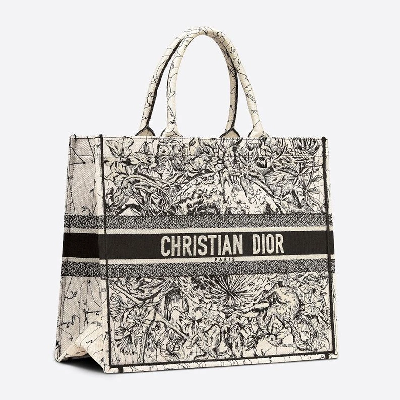 EasyMatch 3340 Dior Book Tote Constellation Motif Canvas Grey