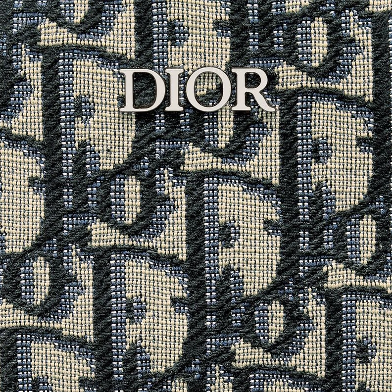 EasyMatch 7796 Mini Dior Rider Backpack In Oblique Motif Canvas Blue