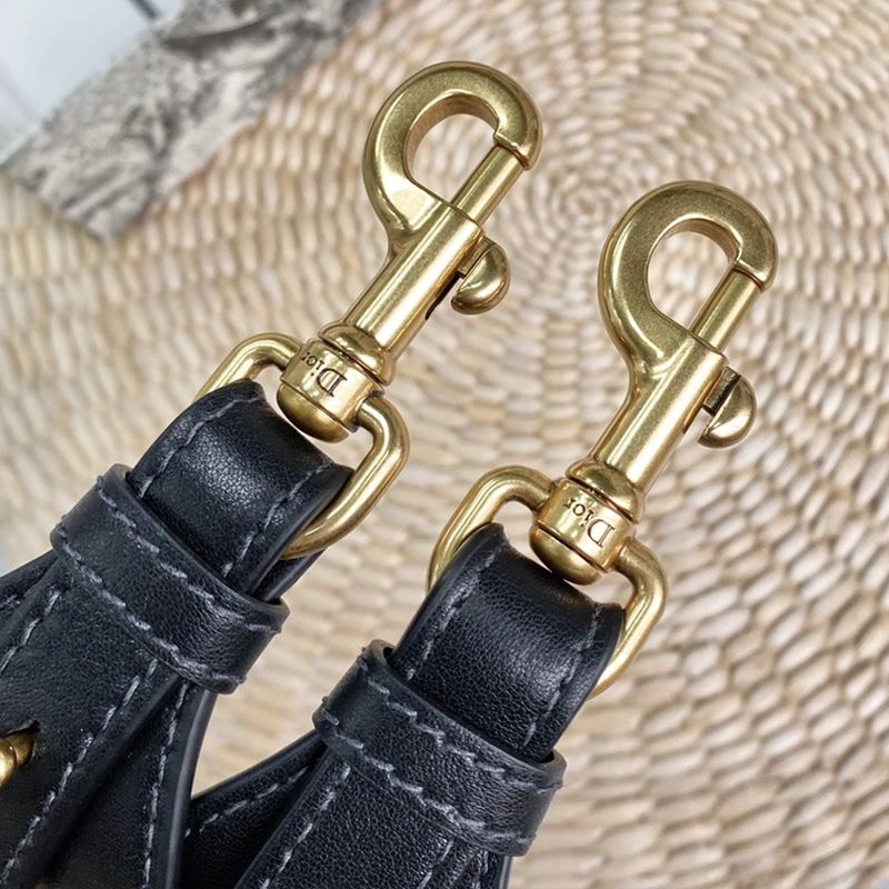 Fashionable 3543 Dior Shoulder Strap In Christian Dior Paris Motif Cotton Blue