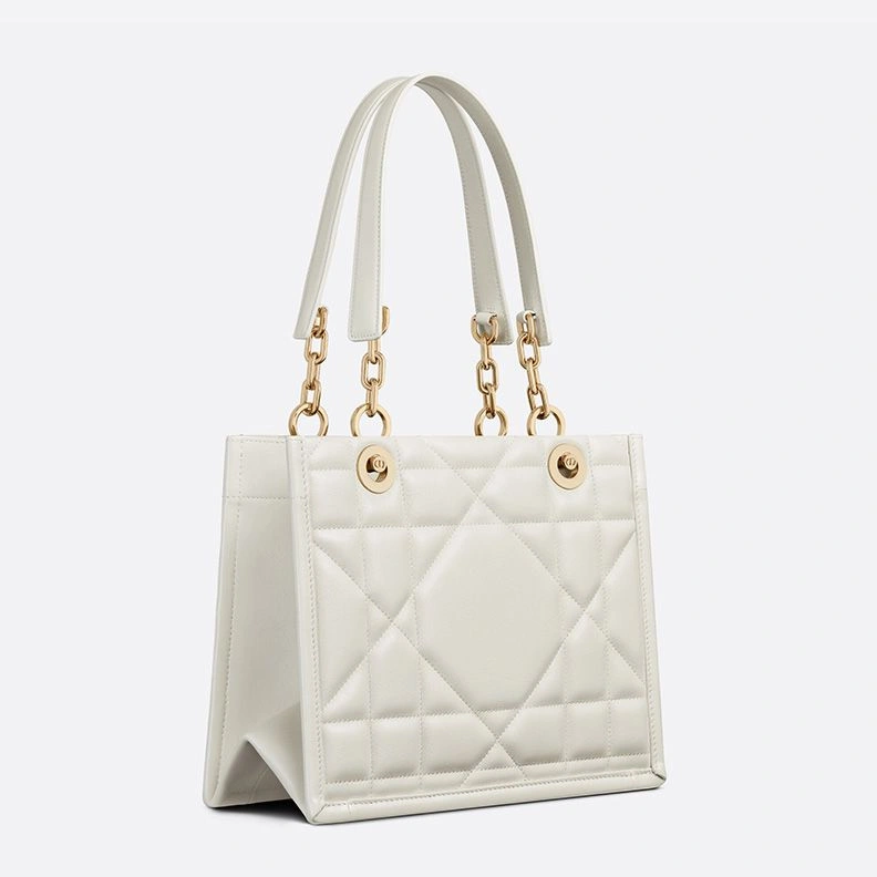 Fashionable 4264 Dior Essential Tote Archicannage Calfskin White