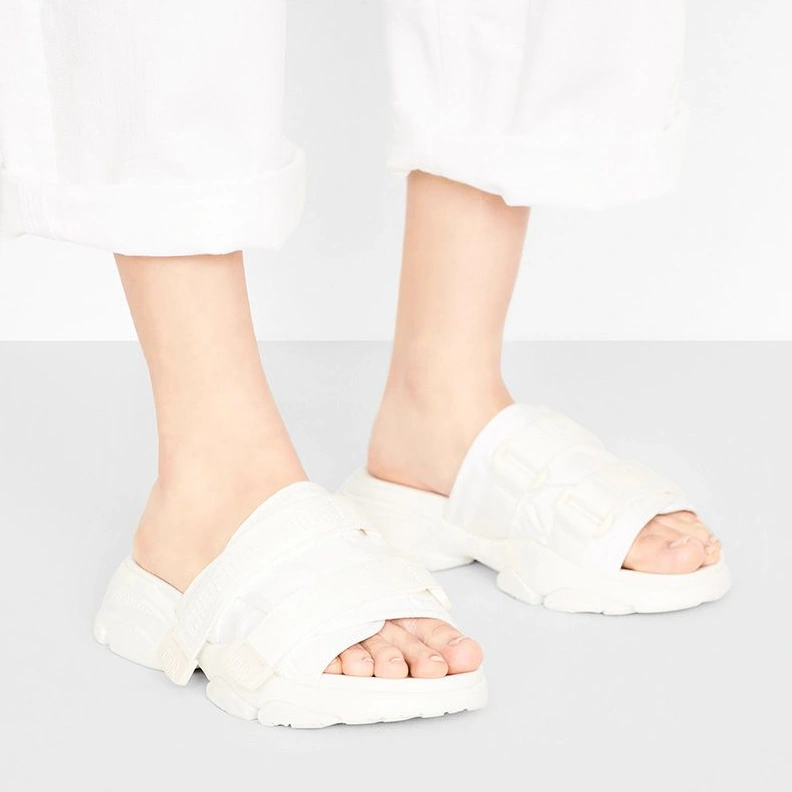 GoAnywhere 475 Dior D-Wander Slides Women Camouflage Technical Fabric White