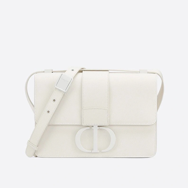 GoAnywhere 8670 Dior 30 Montaigne Bag In Ultramatte Grained Calfskin White