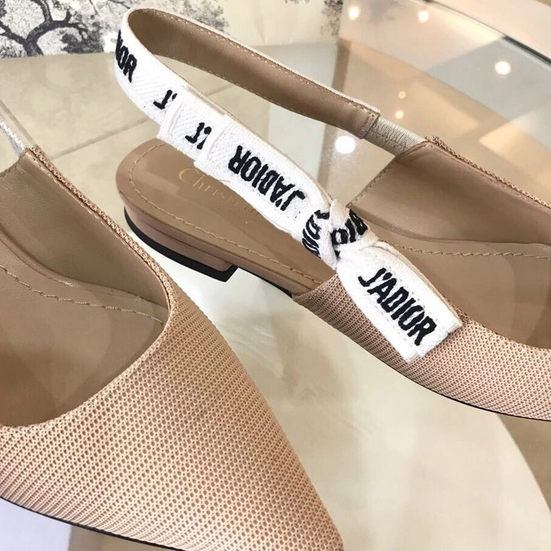 J'Adior Slingback Pumps Women Technical Fabric Apricot GoAnywhere 8214