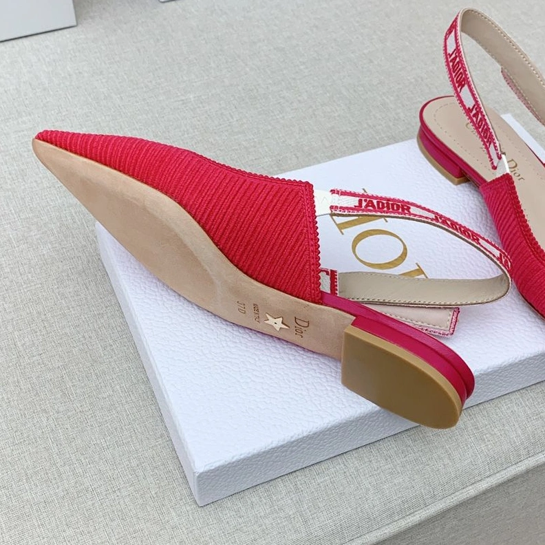 J'Adior Slingback Pumps Women Technical Fabric Red StreetReady 6067