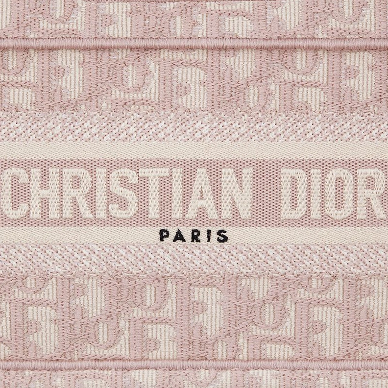 Mini Dior Book Tote In Oblique Motif Canvas Pink UrbanStyle 1889