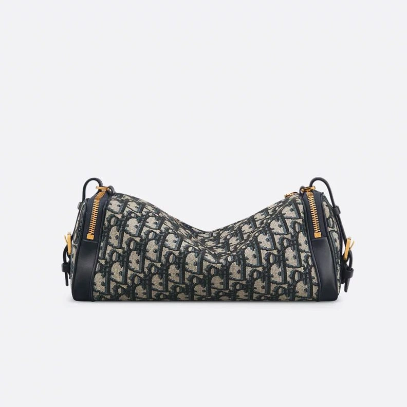 ModernLook 3425 Mini Diorstar East-West Bag In Oblique Motif Canvas Blue