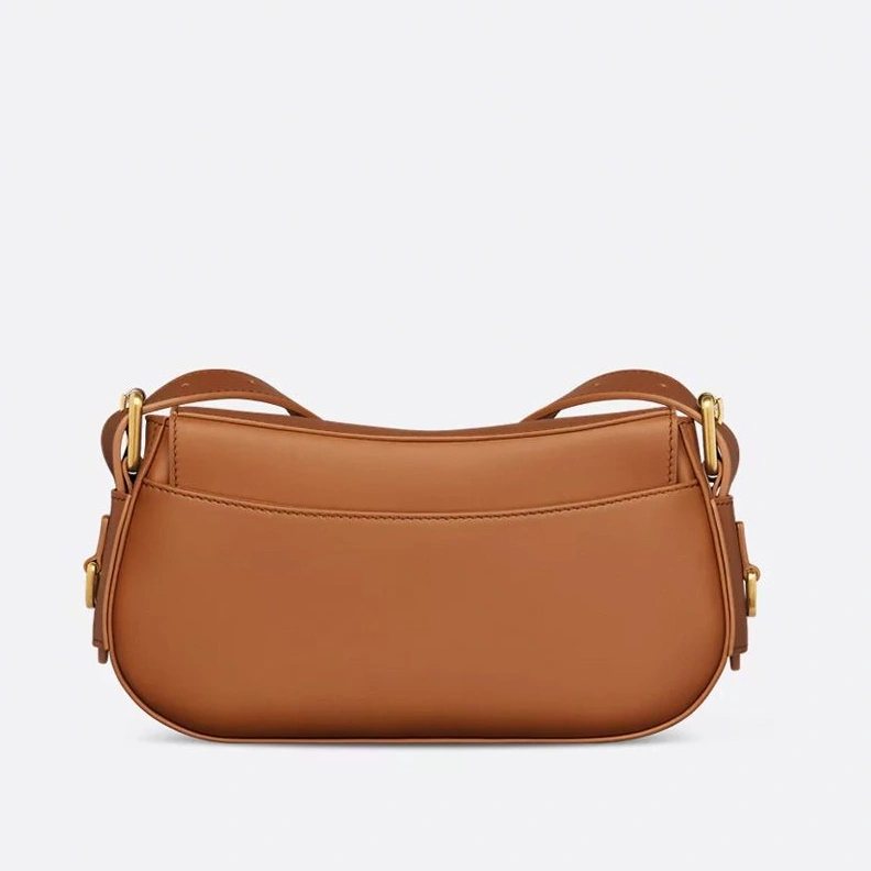 Small Dior Streetchic Bag In Vintage Smooth Calfskin Brown DailyWear 3808