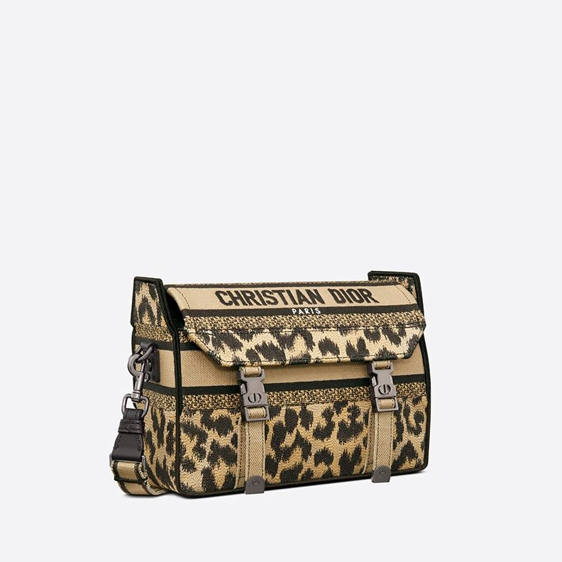 Small Diorcamp Messenger In Mizza Motif Canvas Beige AllSeason 9214