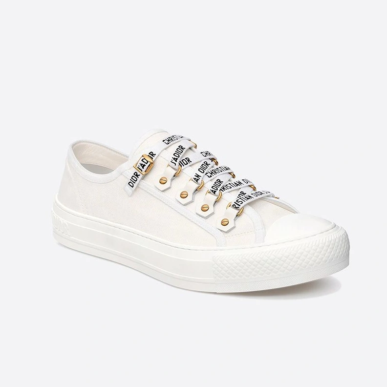 SportInspired 3477 Walk'n'Dior Sneakers Women Canvas White