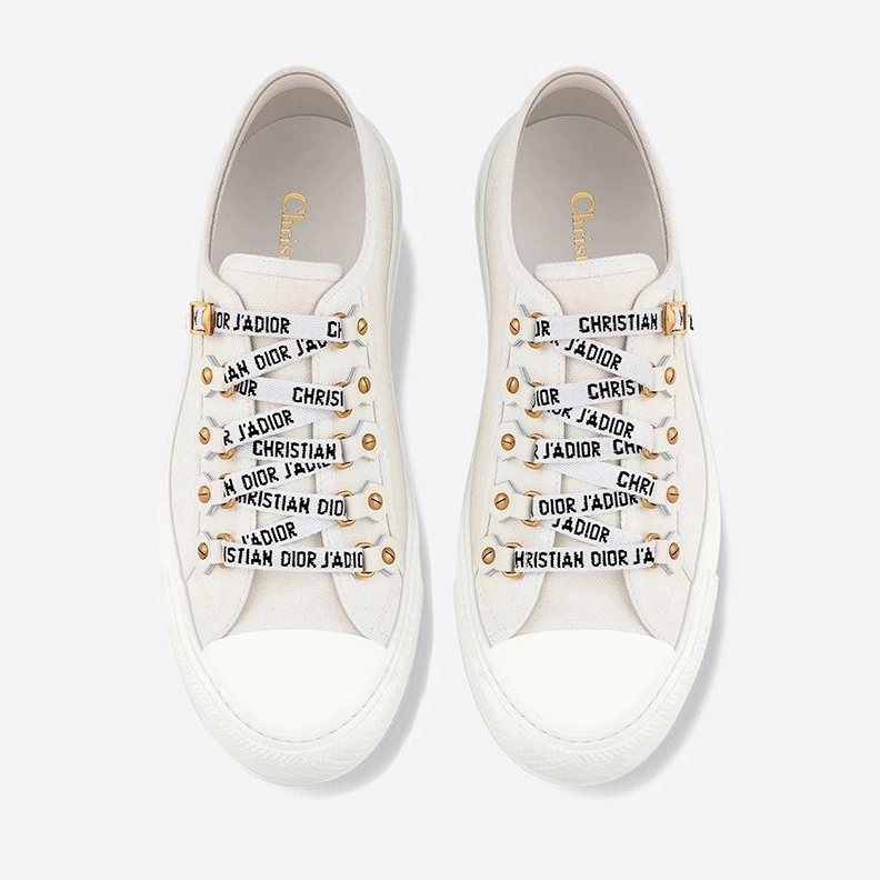 SportInspired 3477 Walk'n'Dior Sneakers Women Canvas White
