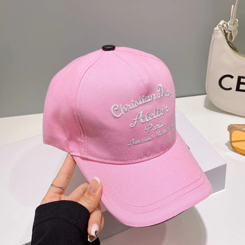 SportInspired 9306 Dior Baseball Cap Christian Dior Atelier Motif Cotton Pink