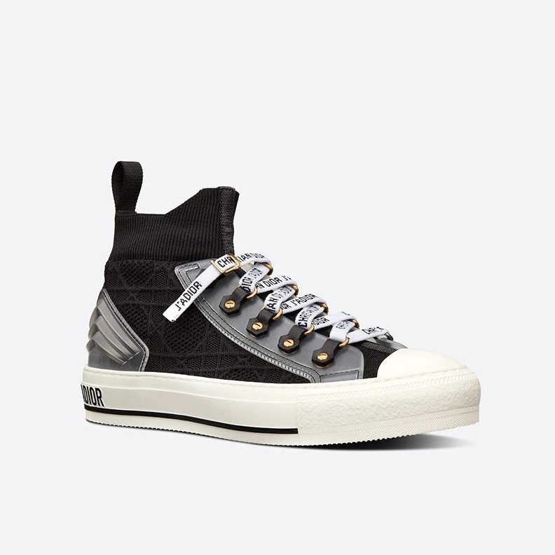 StreetReady 2381 Walk'n'Dior Sneakers Women Cannage Technical Mesh Black