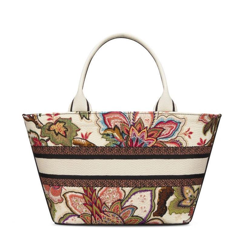 StreetReady 8427 Christian Dior Hat Basket Bag In Albero della Vita Motif Canvas Multicolor