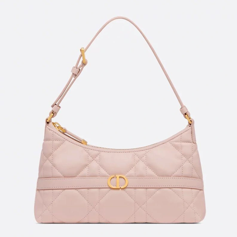 Trendy 7483 Mini Dior Miss Caro Cigale Bag In Macrocannage Lambskin Cherry