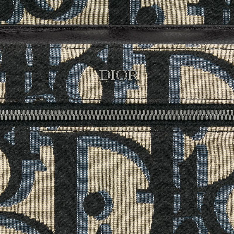 UrbanStyle 4267 Dior Rider Backpack In Maxi Oblique Motif Canvas Blue