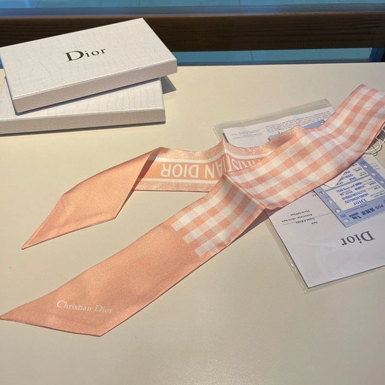 UrbanStyle 8440 Dior Mitzah Twill D-Little Vichy Motif Silk Pink