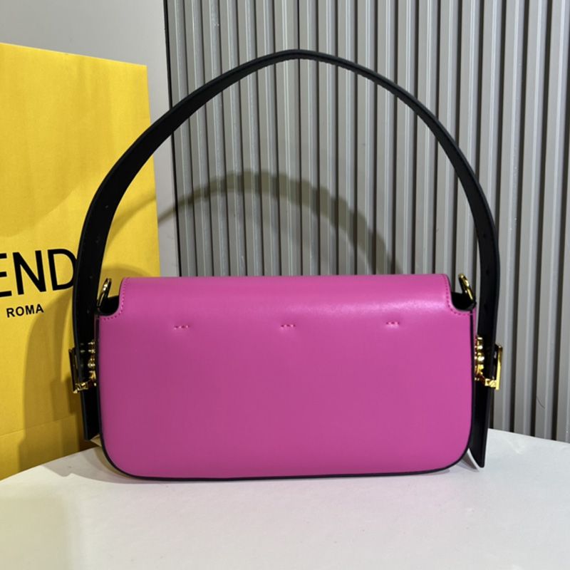 Affordable Fendi Medium Baguette Twist Bag In Nappa Leather Rose