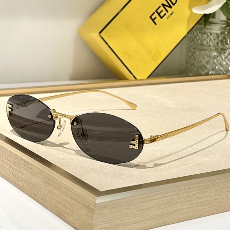 Affordable Fendi FE4075US First Metal Sunglasses