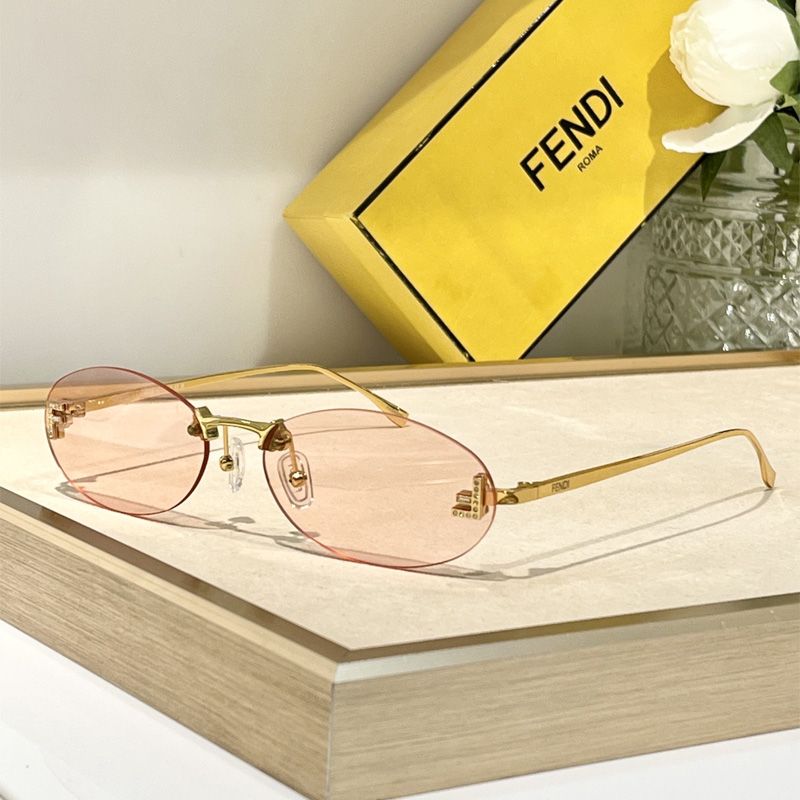 Affordable Fendi FE4075US First Metal Sunglasses