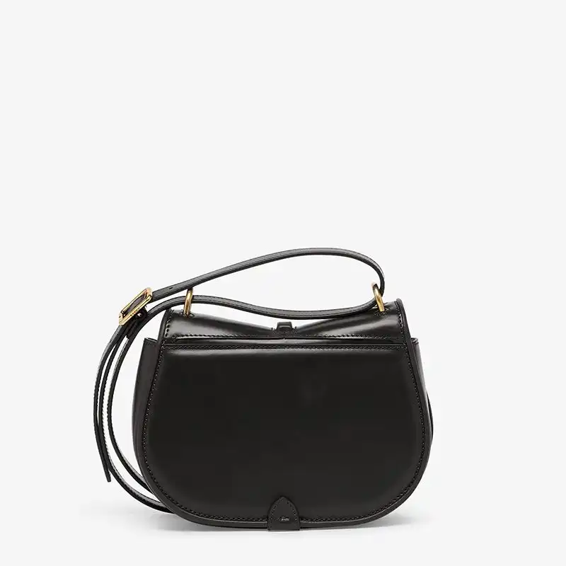 Cheap Affordable Fendi Mini C'mon Bag In Calf Leather Black