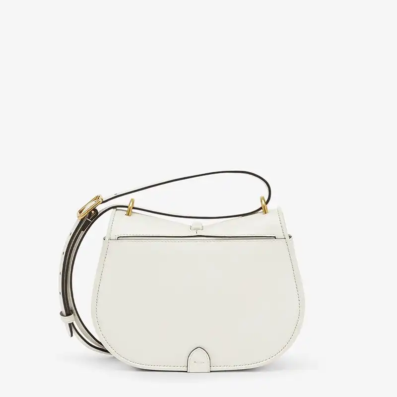 Affordable Affordable Fendi Mini C'mon Bag In Calf Leather White