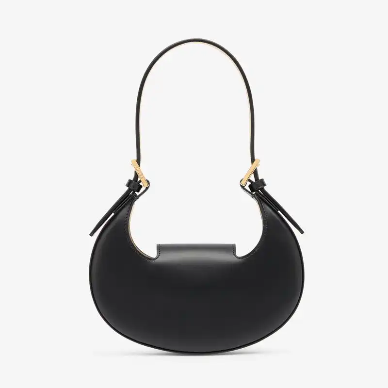 Affordable Affordable Fendi Mini Cookie Hobo Bag In Calf Leather Black