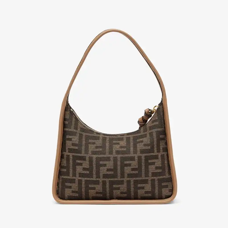 Affordable Affordable Fendi Mini Fendessence Bag In FF Motif Fabric Brown