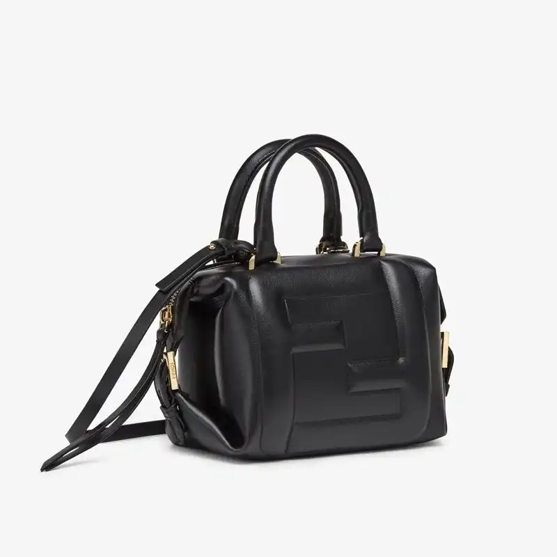 Affordable Affordable Fendi Mini FF Cube Bag In Nappa Leather Black