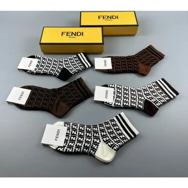 Affordable Fendi Socks Set 011903