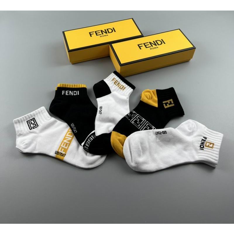 Affordable Fendi Socks Set 0401