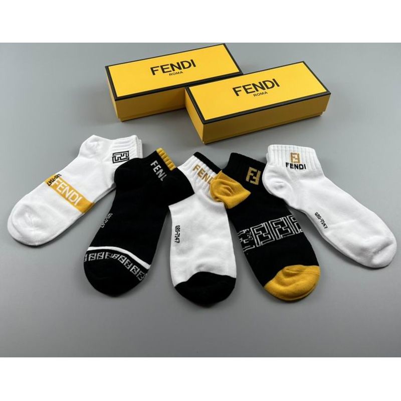 Affordable Fendi Socks Set 0401