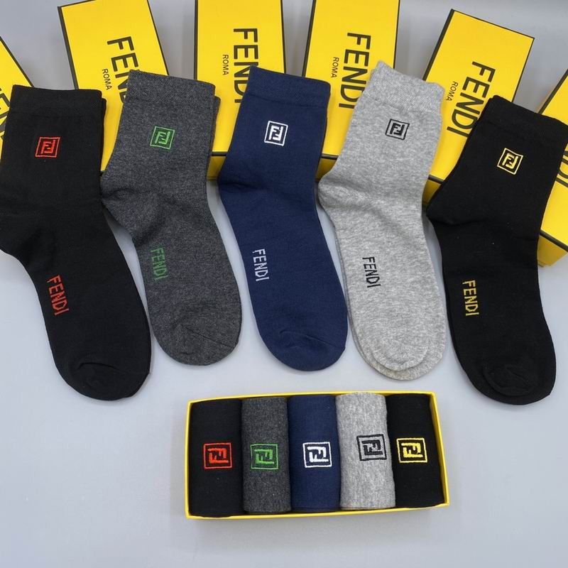 Affordable Fendi Socks Set 040336