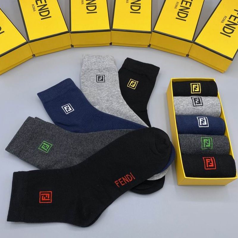 Affordable Fendi Socks Set 040336