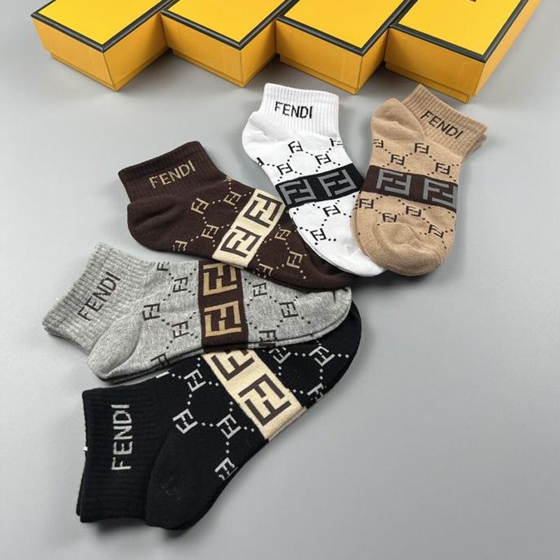 Affordable Fendi Socks Set 040338