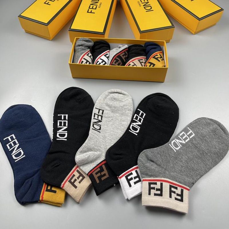 Affordable Fendi Socks Set 040339