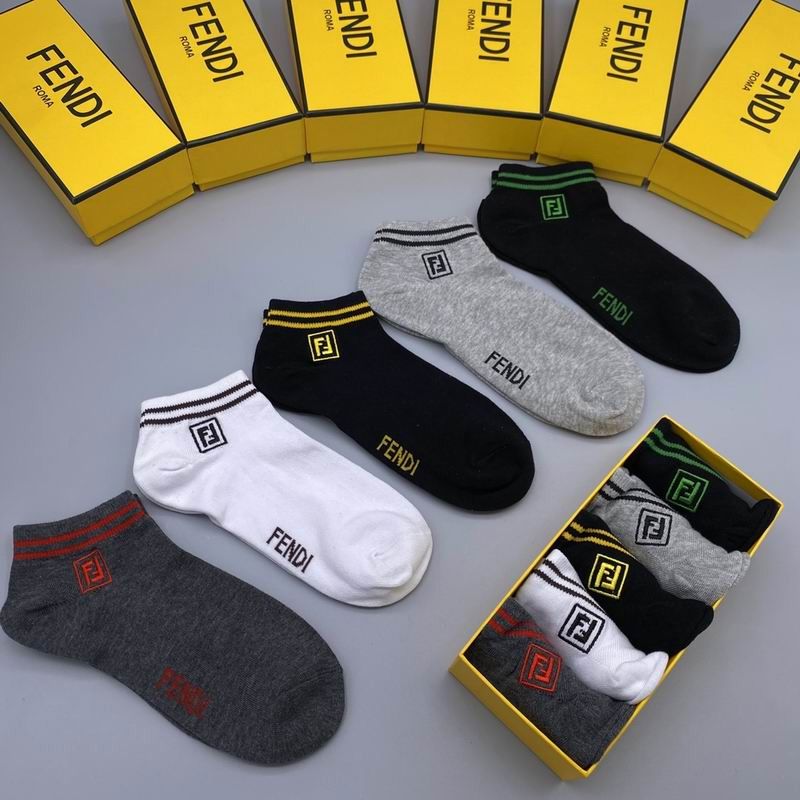 Affordable Fendi Socks Set 040340