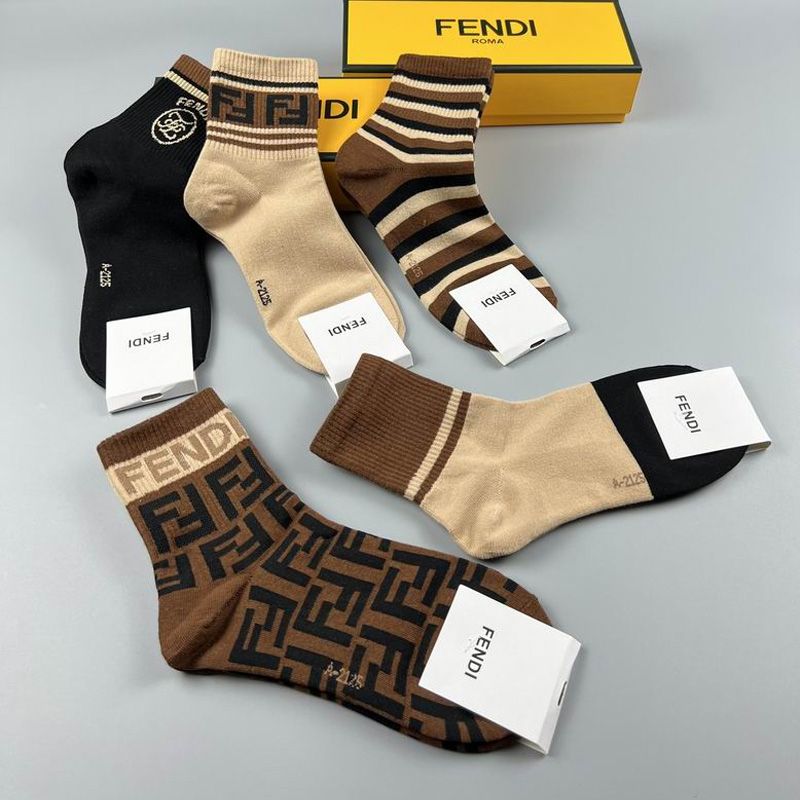 Affordable Fendi Socks Set 080203