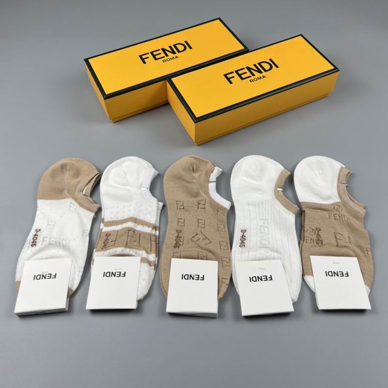 Affordable Fendi Socks Set 080210