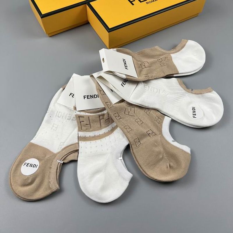 Affordable Fendi Socks Set 080210