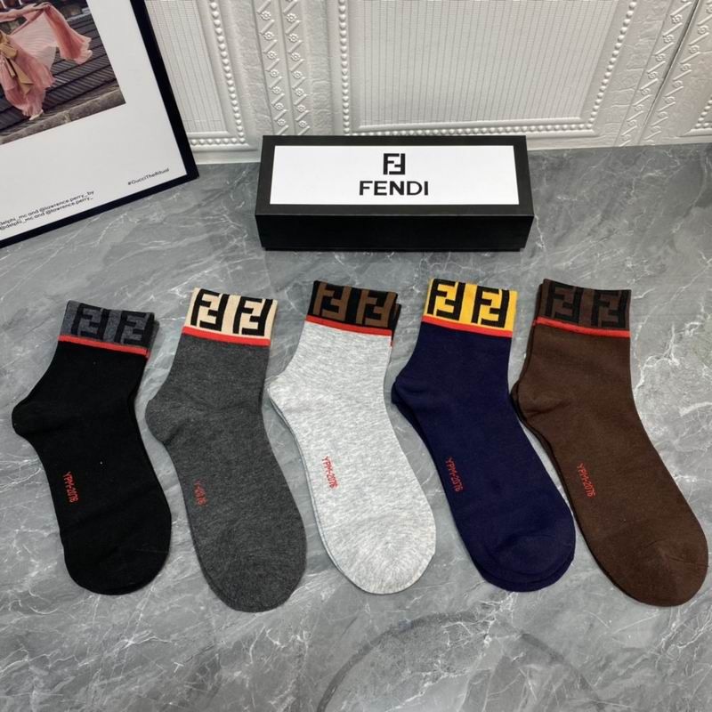 Affordable Fendi Socks Set 100540