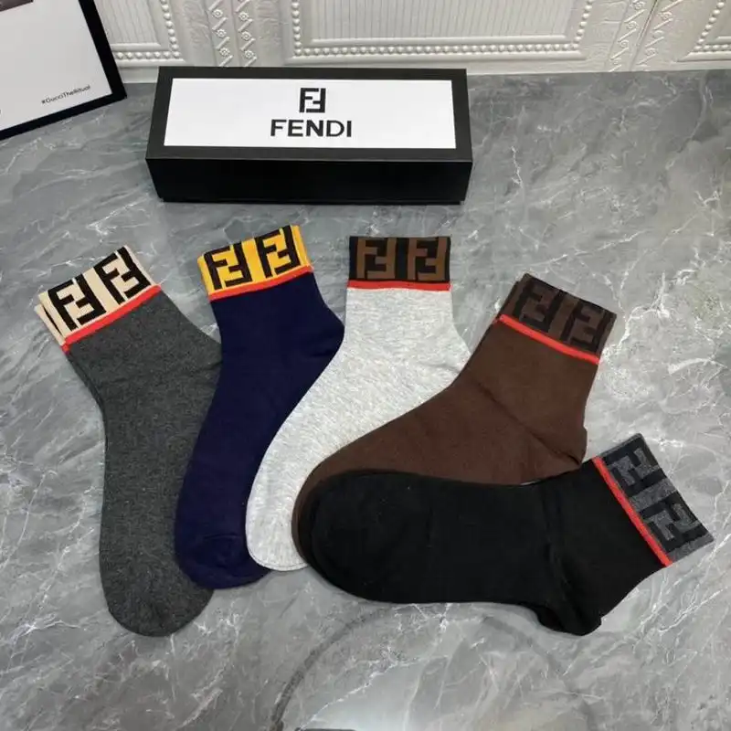 Affordable Fendi Socks Set 100540