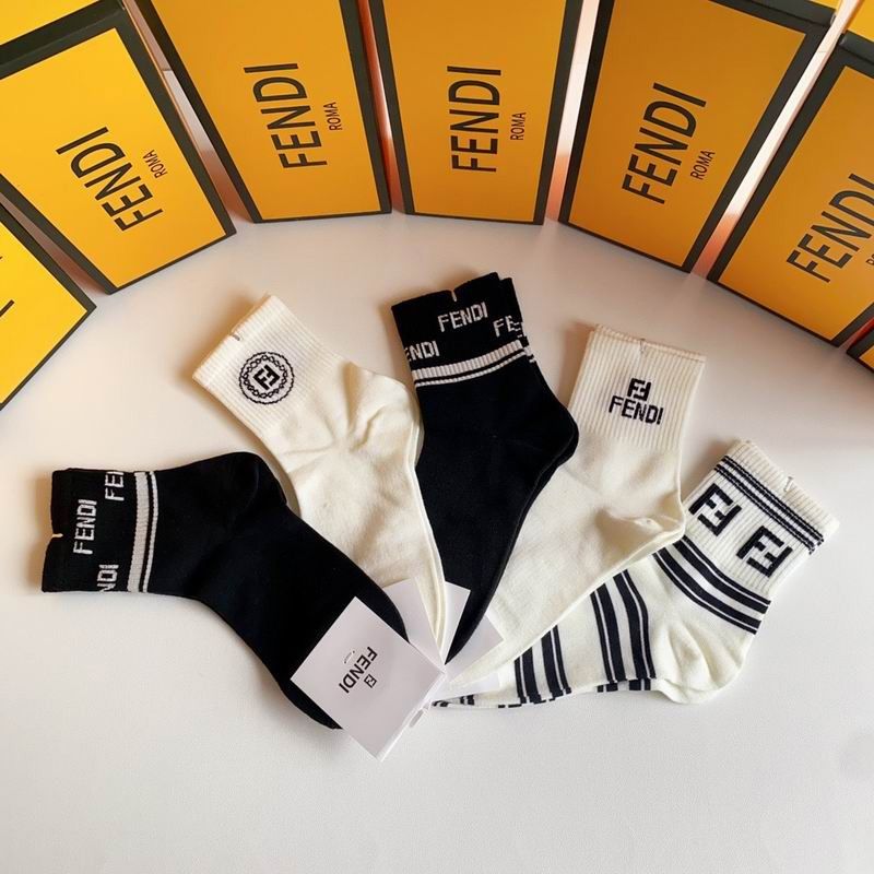 Affordable Fendi Socks Set 100541