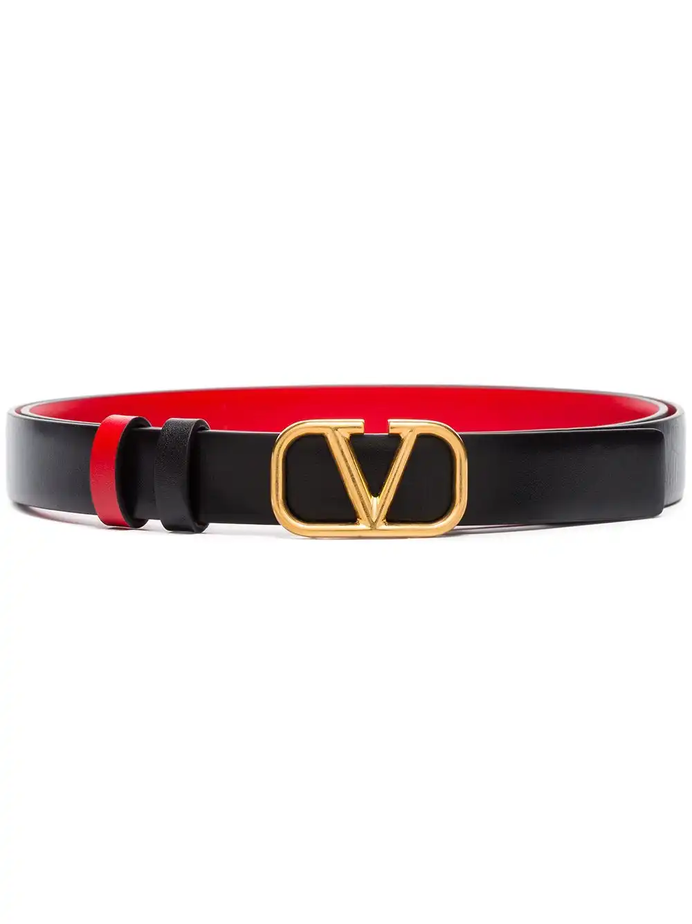 Affordable Valentino Garavani VLogo Signature reversible belt