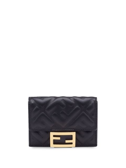 FENDI monogram pattern wallet