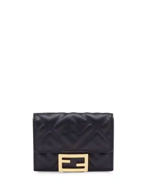 FENDI monogram pattern wallet