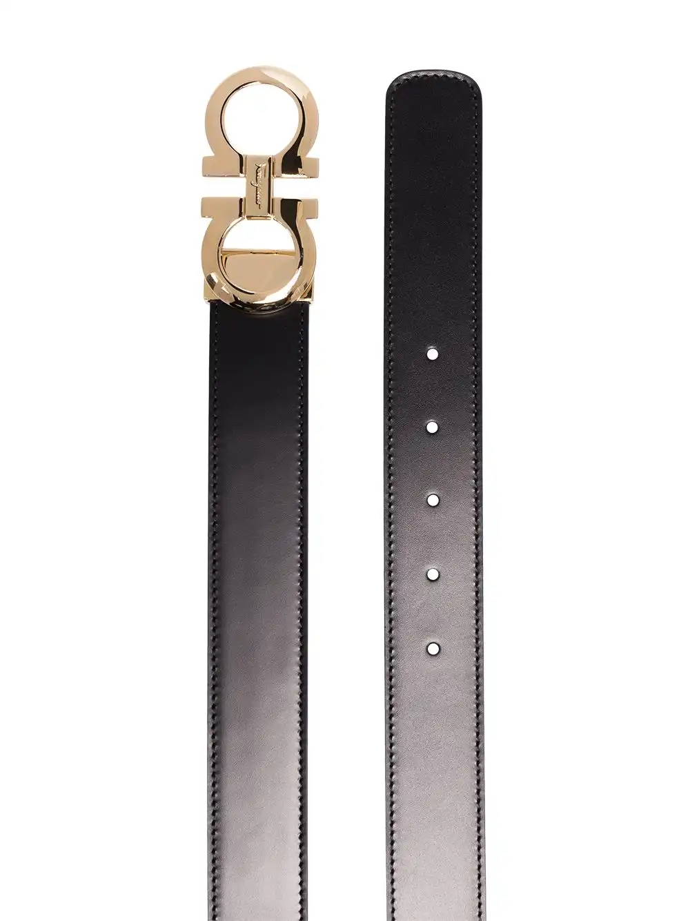 Affordable Ferragamo Gancini reversible belt