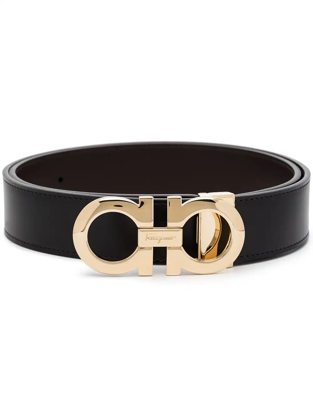 Affordable Ferragamo Gancini reversible belt