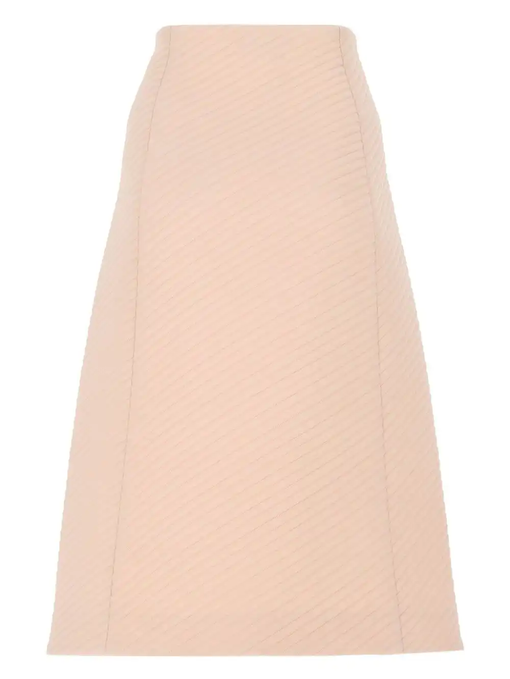 Affordable FENDI double-breasted A-line skirt