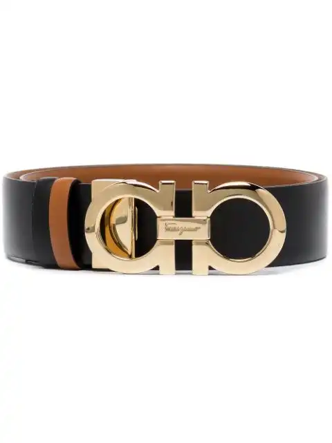 Ferragamo Gancini reversible leather belt